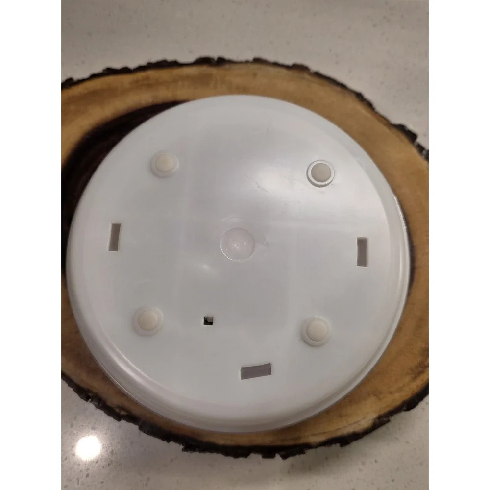 Vintage Round Plastic Kitchen Countertop Scale 7 LBS Capacity
